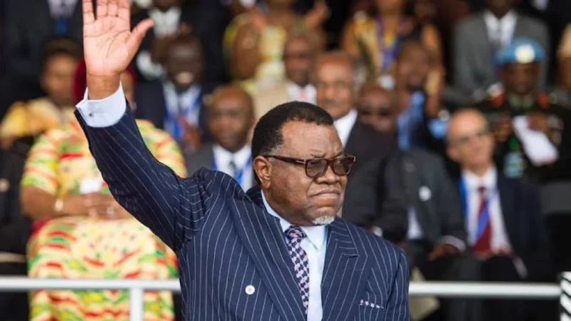 Le président namibien Geingob a rendu l’âme à 82 ans