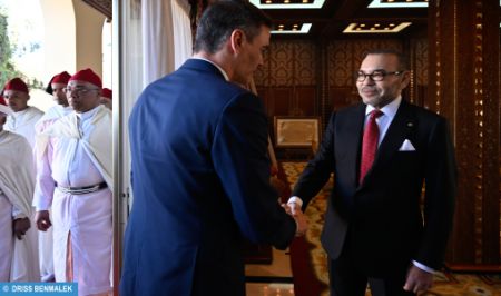 Rencontre historique entre Sa Majesté le Roi Mohammed VI et le Président du Gouvernement espagnol Pedro Sánchez