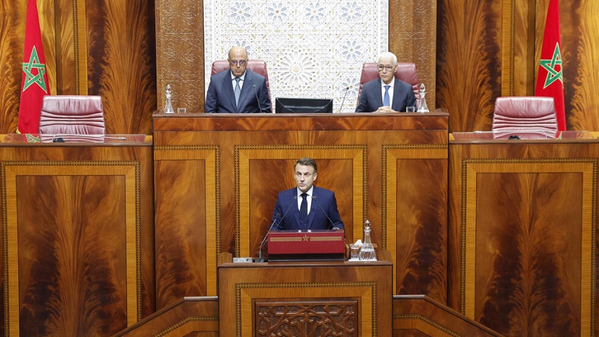 Le Président français réaffirme à Rabat la reconnaissance par son pays de la souveraineté du Maroc sur son Sahara Occidental