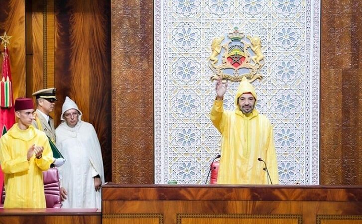 Maroc-Sahara-Parlement : Le Roi Mohammed VI met en avant la dynamique positive que connait le dossier du Sahara marocain