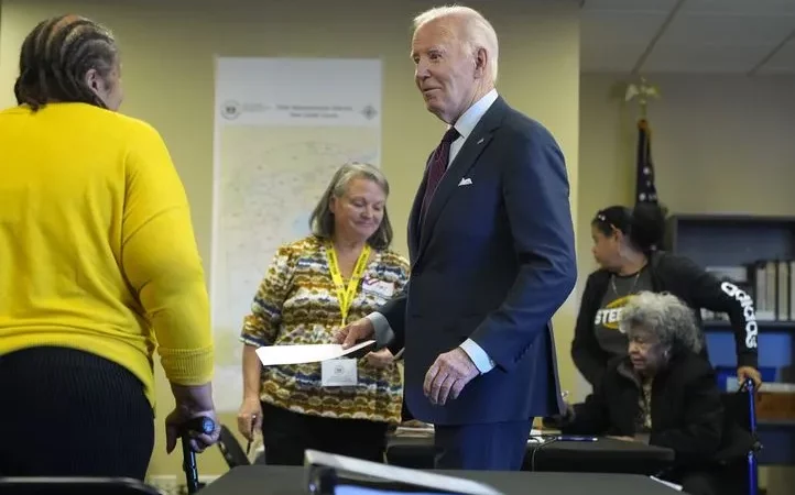 Etats-Unis – élection présidentielle : Biden vote par anticipation dans le Delaware