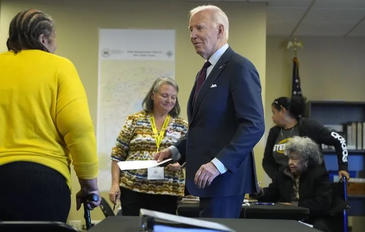 Etats-Unis – élection présidentielle : Biden vote par anticipation dans le Delaware