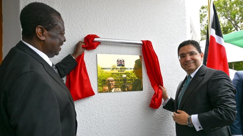 Le Kenya ouvre une ambassade au Maroc