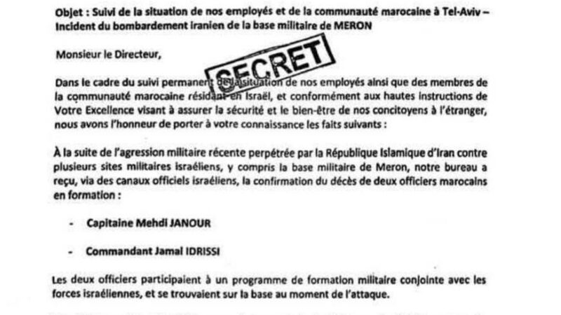 Fake News algérienne : une fausse allégation sur la mort de deux officiers marocains en Israël circule