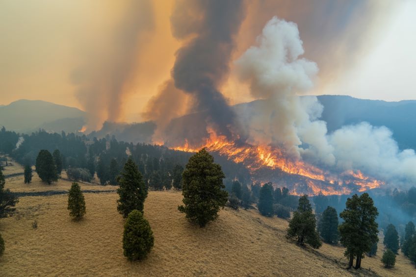 Namibie : L’Etat s’active pour maîtriser un grave et vaste incendie au Parc national d’Etosha