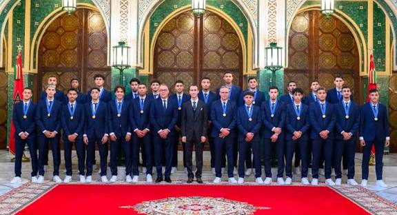 Maroc : Sur Hautes Instructions de Sa Majesté le Roi Mohammed VI, SAR le Prince Héritier Moulay El Hassan préside une cérémonie en l’honneur de l’Équipe nationale U20, Championne du monde