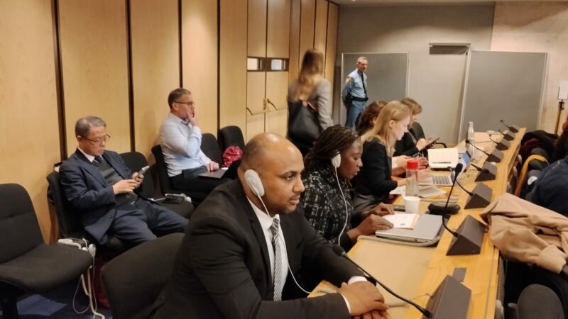 Leadership du président du CEMSRM mis en avant lors de la 22ᵉ Réunion d’Ottawa à Genève