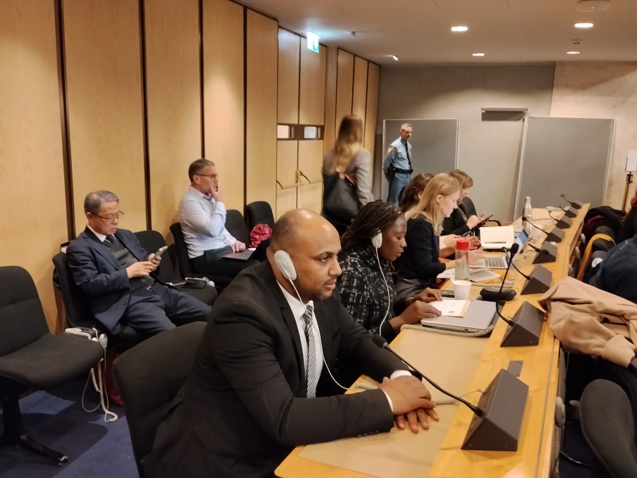 Leadership du président du CEMSRM mis en avant lors de la 22ᵉ Réunion d’Ottawa à Genève