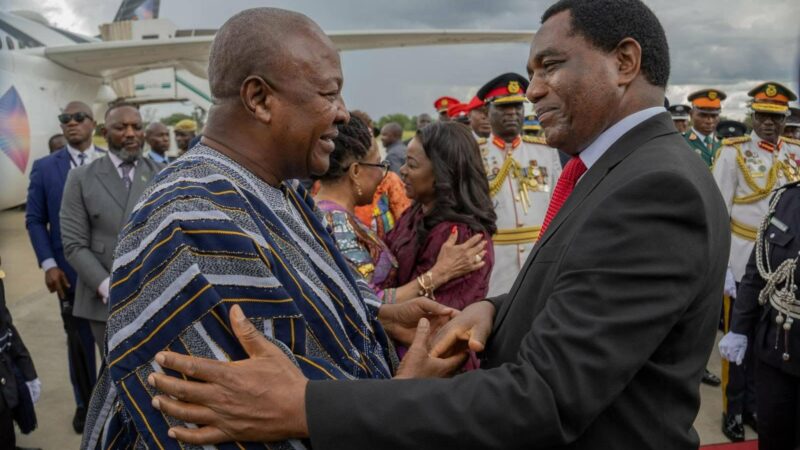 Hakainde Hichilema achève un séjour ghanéen pour rapprocher son pays de l&rsquo;Afrique occidentale