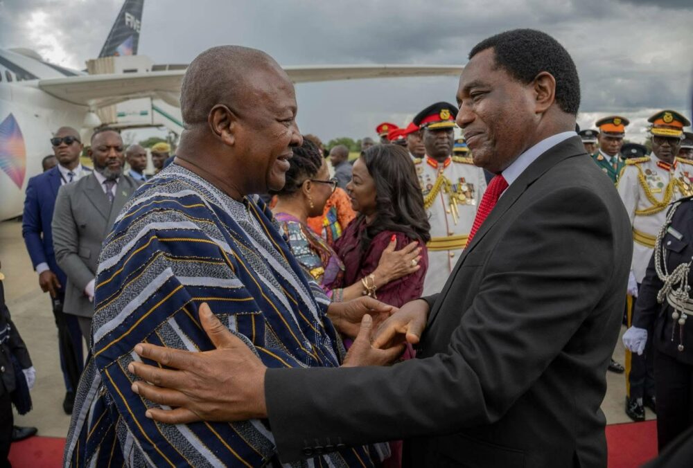 Hakainde Hichilema achève un séjour ghanéen pour rapprocher son pays de l&rsquo;Afrique occidentale