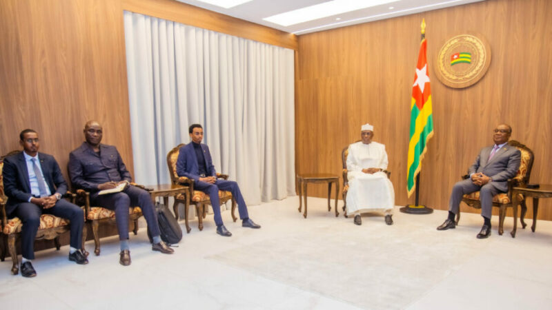 Le Tchad disposé à élargir sa coopération parlementaire avec le Togo