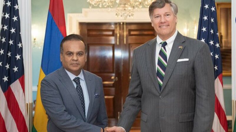 L’Ile Maurice et les USA essaient de gommer de récentes aspérités diplomatiques