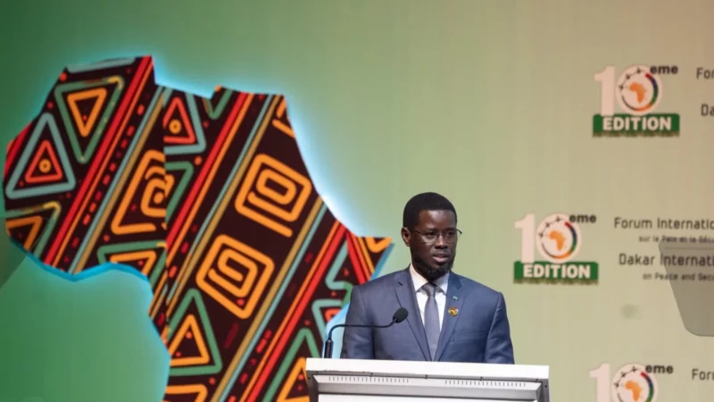 L’appel panafricain pressant de Diomaye Faye à la faveur du 10è «Forum international de Dakar sur la paix et la sécurité»