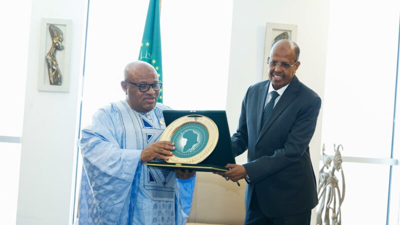 Souef Mohamed El-Amine quitte l’UA pour servir dorénavant les Nations Unies en Afrique centrale