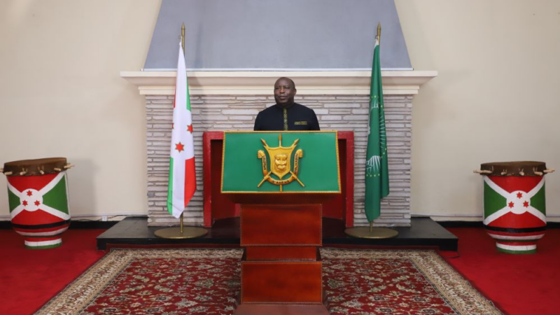 Evariste Ndayishimiye souhaite voir la Chine accroître sa coopération diversifiée avec l’UA